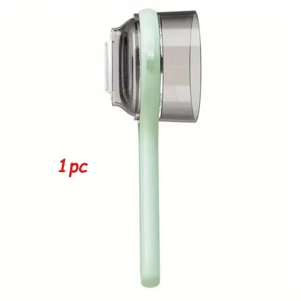 Multi-functional Fruit Vegetable Peeler with Peel Storage No Splashing Hanging Design Easy To Clean Potato Eye Remover Kitchen