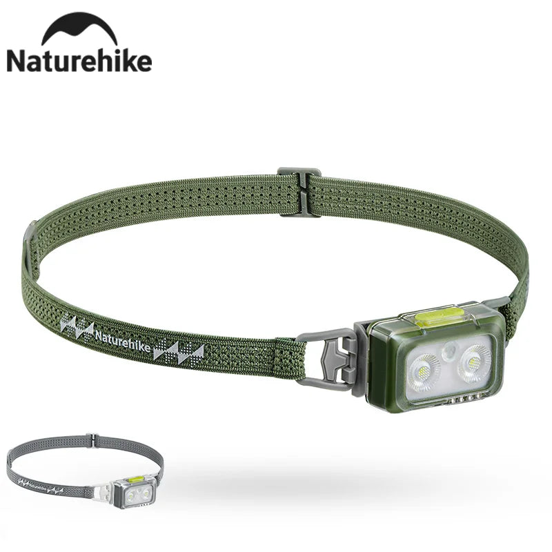 Naturehike Ultra-light waterproof and drop-resistant adjustable headlamp outdoor cycling fishing night running camping headlamp