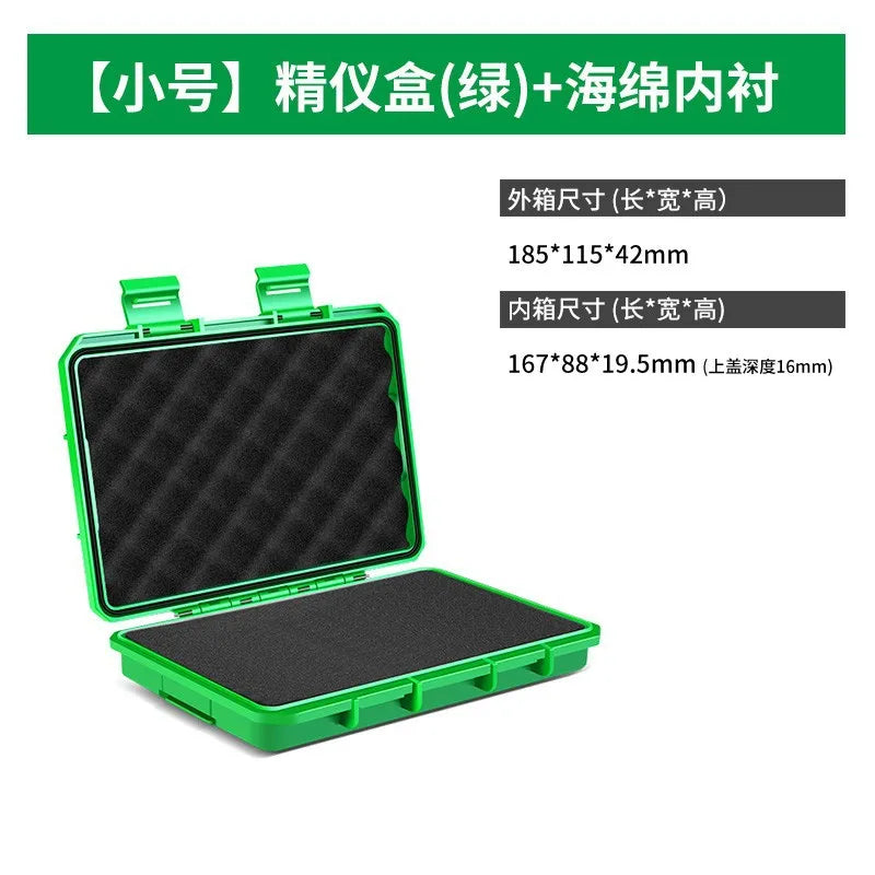 BaoLian Waterproof Sealed Small Precision Instrument Parts Tool Storage Box Safety Protection Box Small Size Toolbox