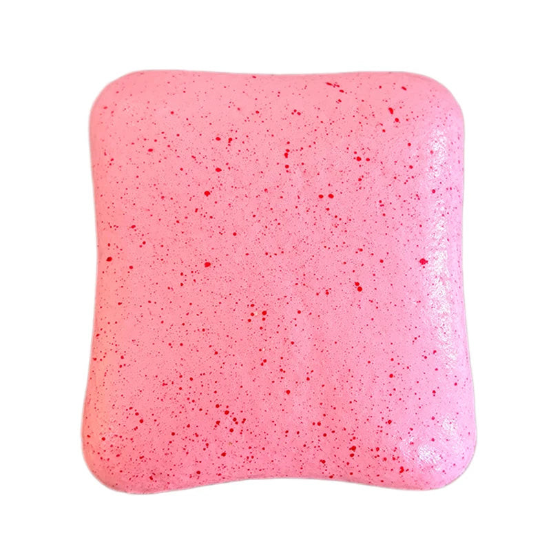 Soft Toast Squishy Toy Squeeze Stress Relief Toys Fidget Toys Simulation Bread Slow Rebound Sensory Toy Best Gift for Friends