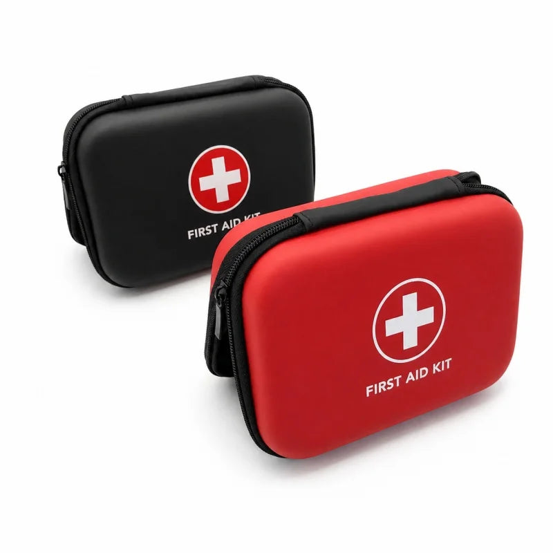 Waterproof EVA Hard Shell Case Portable First Aid Kit Mini Rescue Survival Kit For Home School Travel Car Medical Storage Case