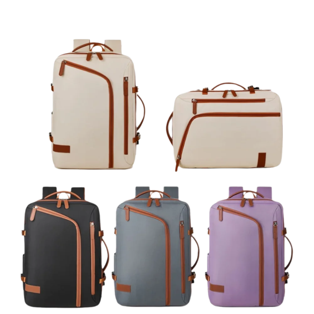 New Waterproof Travel Backpack 15.6inch Expandable Computer Bag USB Charging Port Large Capacity Luggage Bagpack Travel
