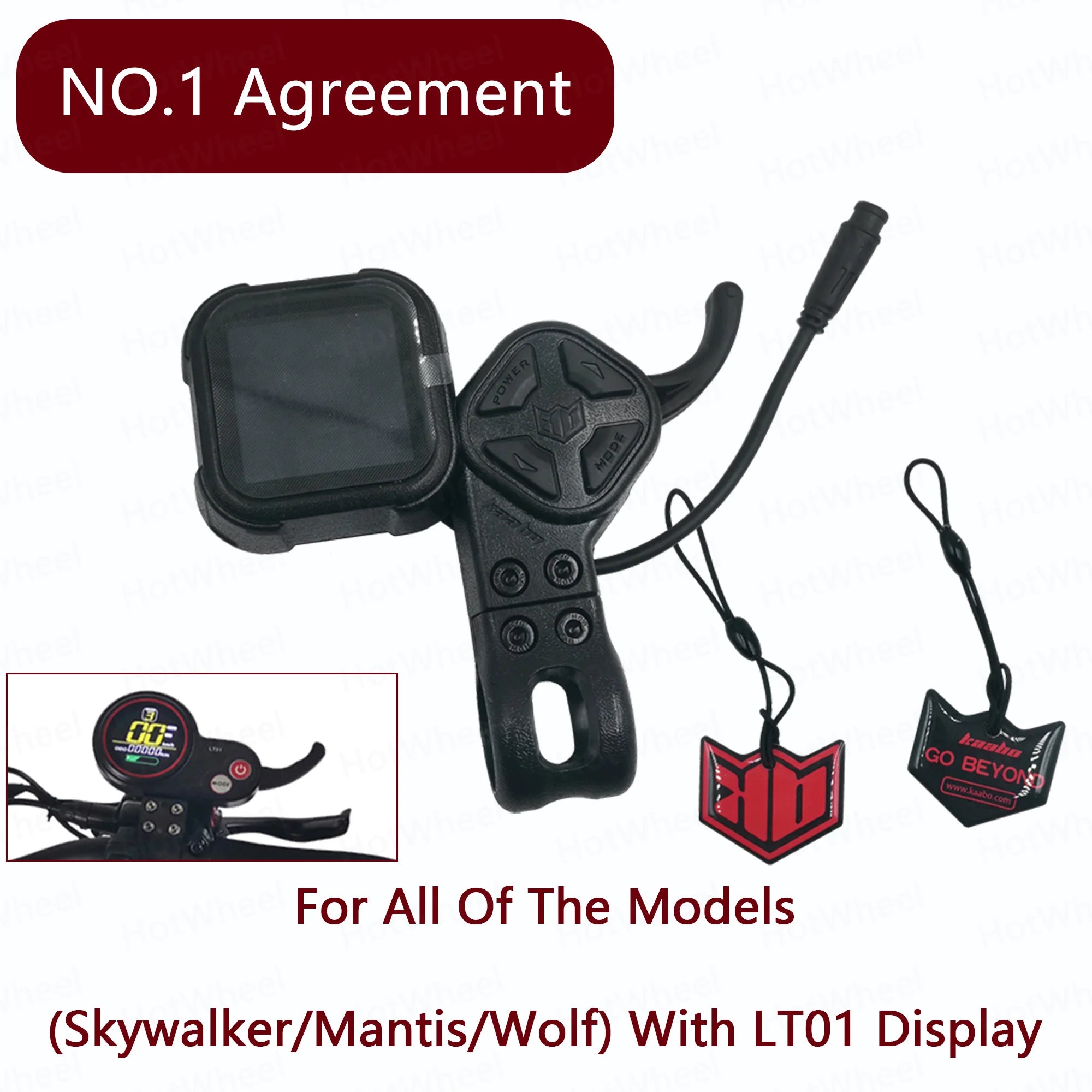 Newest KAABO Mantis 8/10 NFC Display Suit For Mantis8 Mantis10 Wolf Warrior X/11 Mantis King GT New Kaabo Meter Original Parts