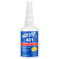 JXVX 401 Super Glue 20g Instant Adhesive Quick Dry Universal Specific Glue for Plastic Rubber Metal Paper DIY Craft Repair,6pcs.