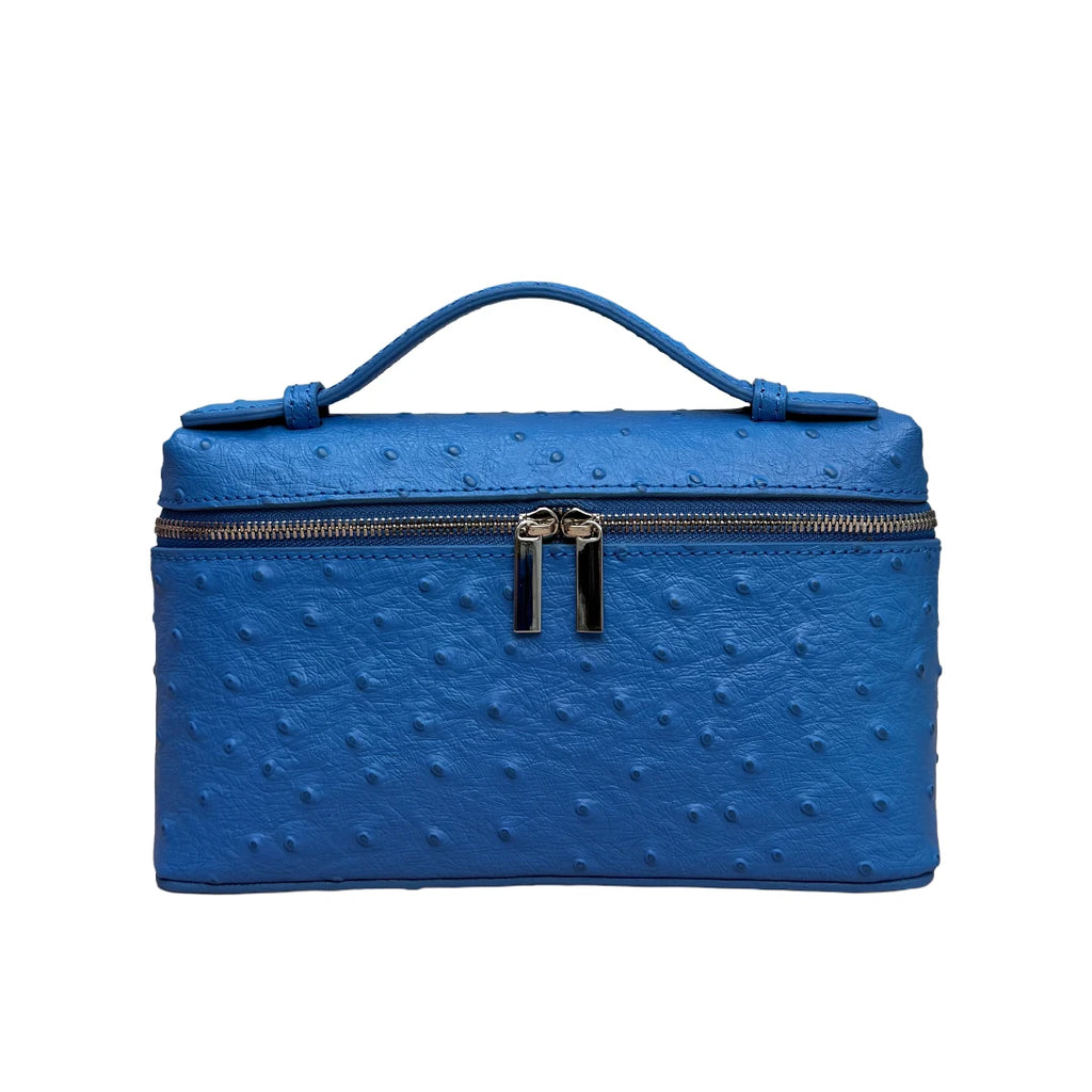 Mendy Women's Bag Ostrich Small Bag Cow Leather Shoulder Bags Crossbody Handbags Clutch Bag Luxury Bags Designers New In handbag