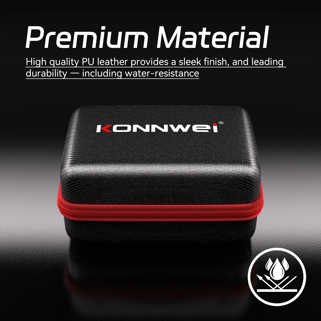 2026 KONNWEI Car Handheld OBD Scanner Storage Box Lightweight Stylish Car Battery Tester Storage Box Car Storage Organiser Box