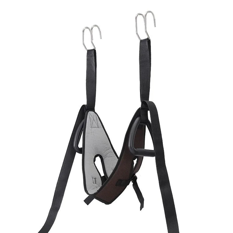 Cervical Traction Belt Strap Cervical Horizontal Bar Suspension Household Traction Belt Neck Suspension Neck Stretching Device