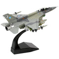 NUOTIE 1/72 F-16D Fighting Falcon US Air Force Diecast Metal w/Display & Kit Fighter Jet Model for Collectors
