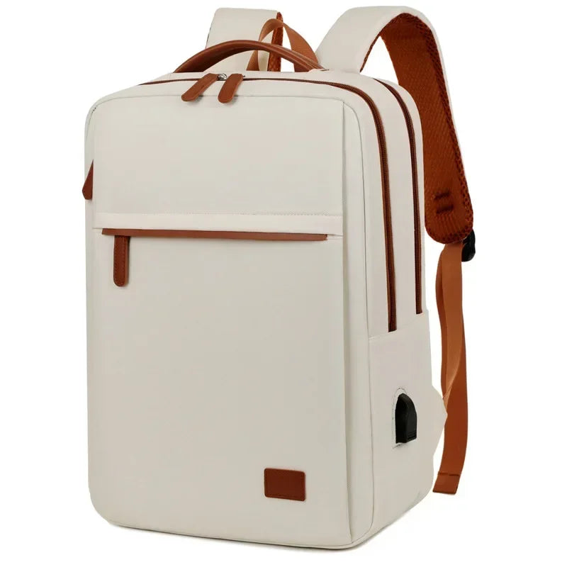 Fashion 15.6-Inch Laptop Business Backpack Classic Men Backpack Women Large Capacity Travel Laptop Backpacks Student School Bag