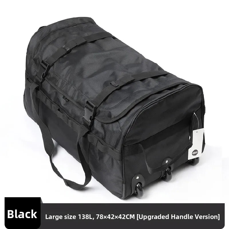 Outdoor Foldable Camping Travel Bag Moving Storage Bag Large Space Tugboat Bag Convenient for Self-Driving Tour And Relocation