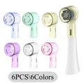 2-8Pcs Colors Toothbrush Dustproof Covers Caps Compatible with Braun Oral B & iO Series Electric Toothbrush Head Protector