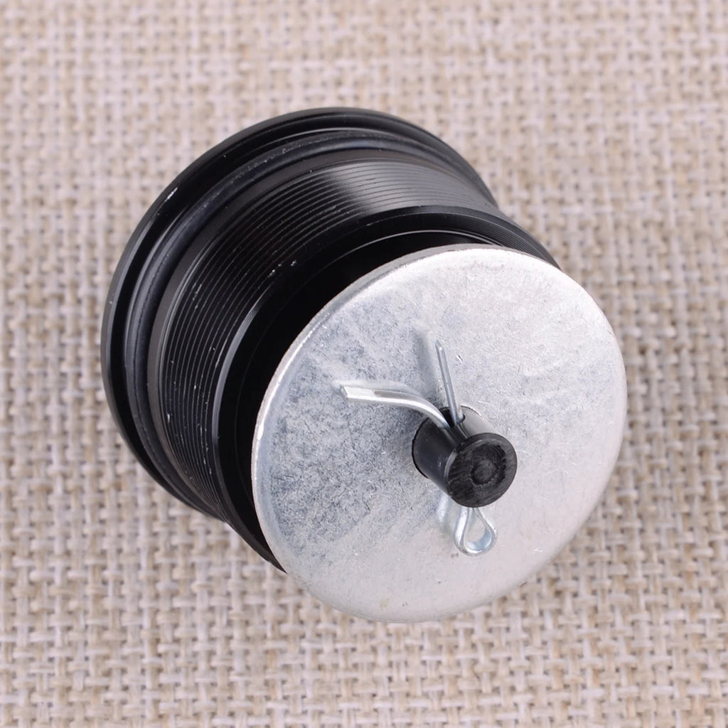 Pair Front Fork Preload Adjustment Caps Fit for Suzuki DR650 1990-2021