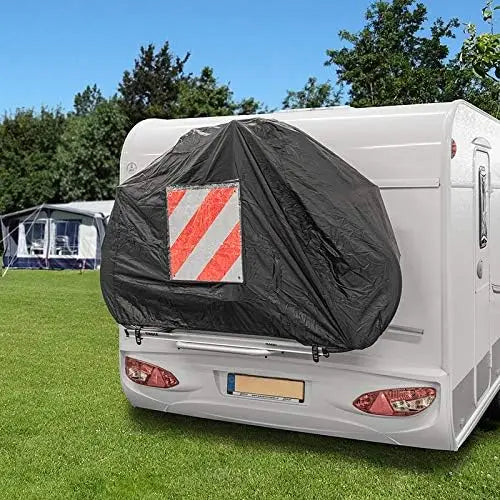 Caravan Rear Mount Bicycle Cover For 1 Or 2 Bikes Camping Accessories For Caravans And Motorhomes