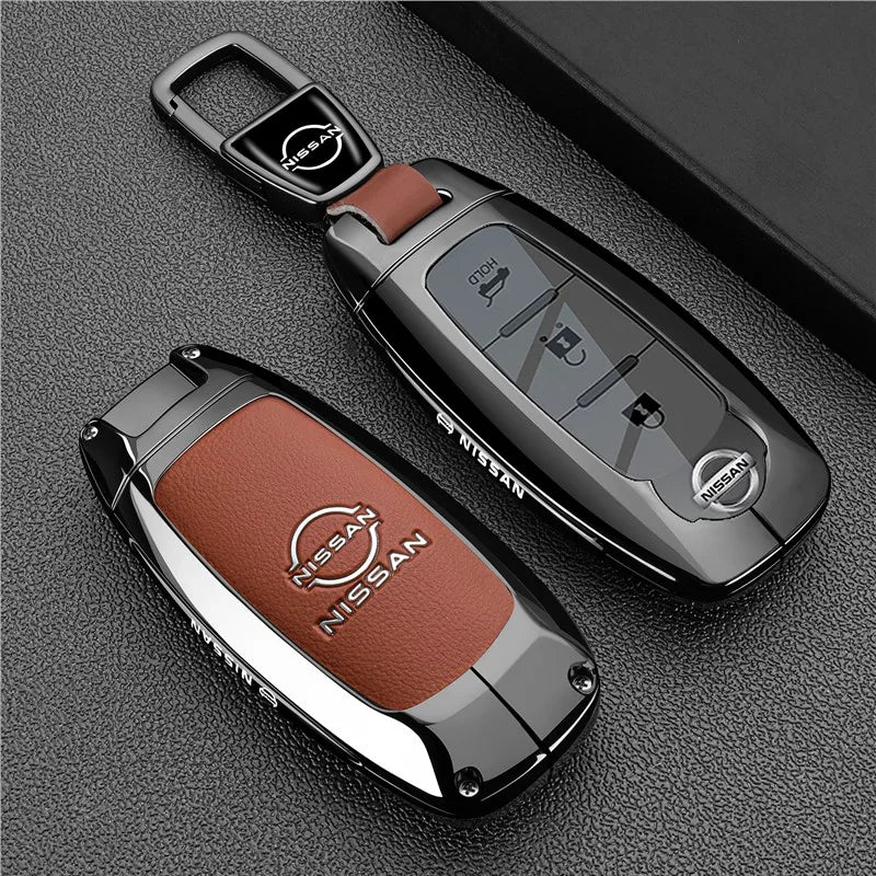 3 Buttons Car Remote Key Case Cover Shell for Nissan Teana Qashqai X-Trail Kicks Tiida for Infiniti Car Keyring