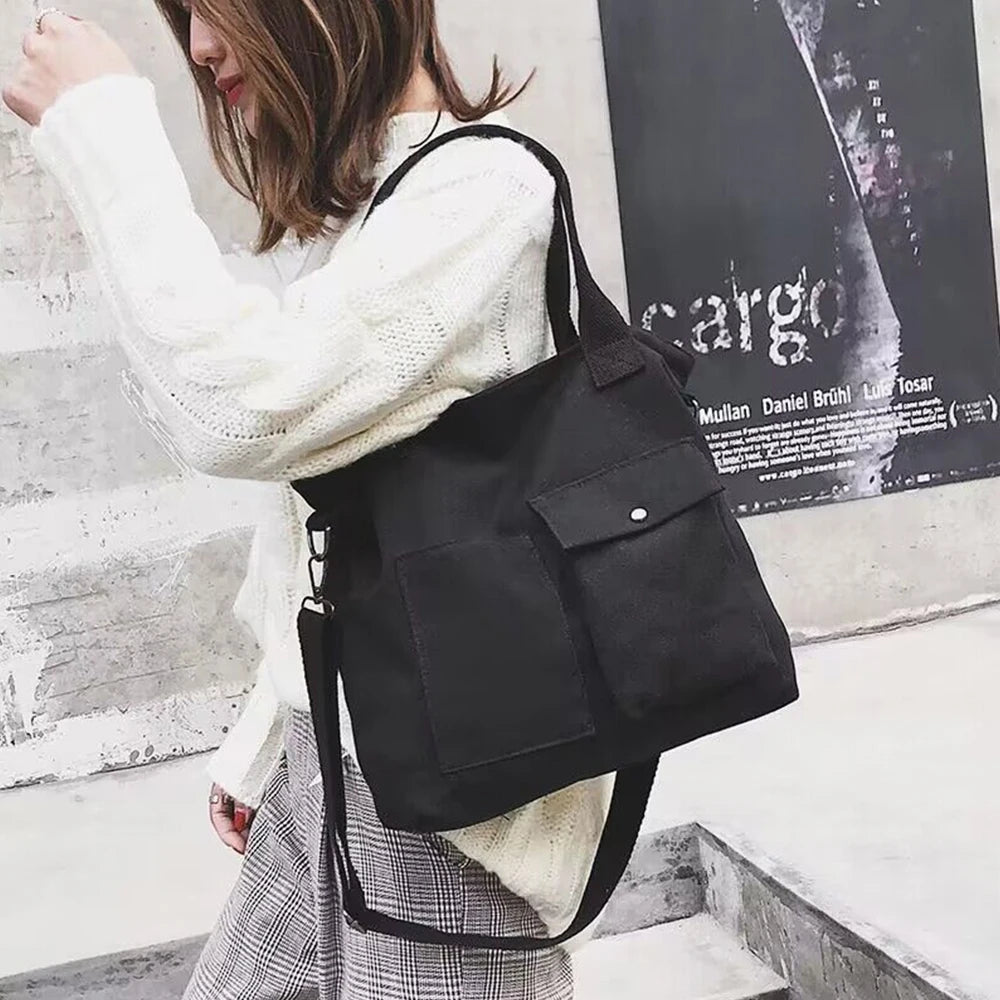 Women's Large Travel Shopping Bag Purse Handbag Ladies Tote Shoulder leather Reusable Shopping Beach Bag