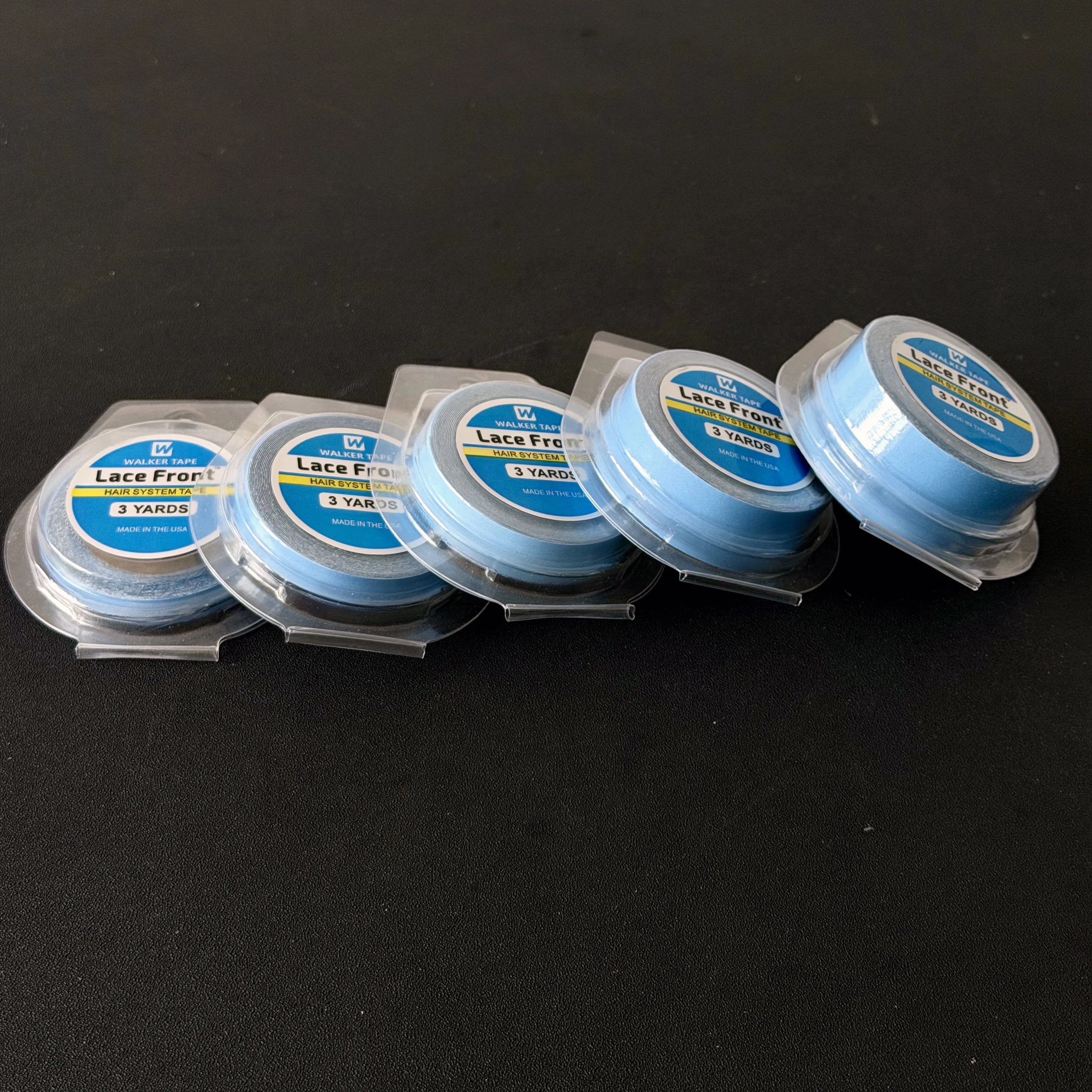 2PCS 3Yards 2.0cm Lace Front  Hair System Tape Double Sided Adhesives Tape For Hair Extension Toupee Wig White Tape Strong Hold