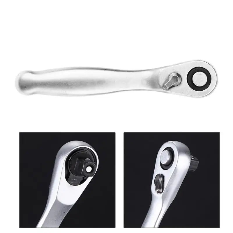 Mini Ratchet Wrench 72 Teeth Mini Spanner Quick Socket Screwdriver Hex Torque Wrenches Bicycle Bike Hand Repair Tools
