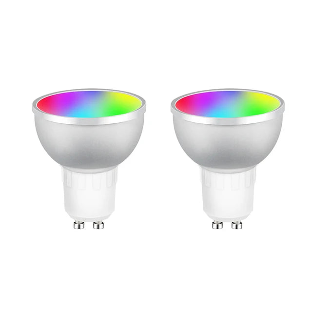 Zigbee Smart Home LED Bulb Spot Night Light Lamp 5W GU10 RGBCW Tuya Smartthings Works Alexa Google Home Hue-compatible
