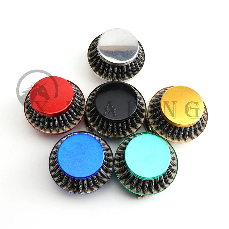 35/38/42/44/50/58mm Air Clearner Filter For 47cc 49cc 2 Stroke Engine Carburetor Carb Mini Moto Kids Quad ATV Dirt Pocket Bike