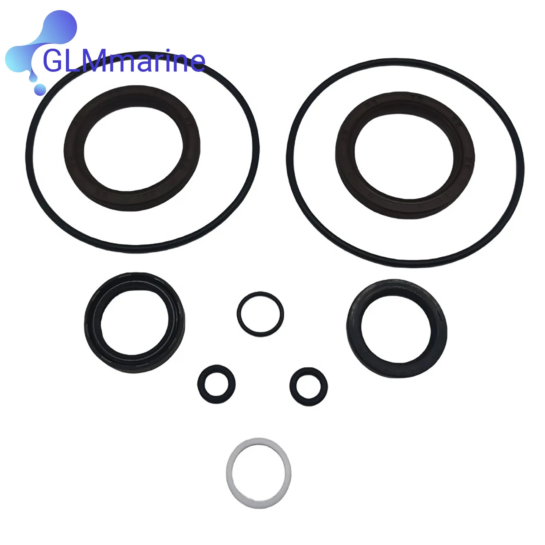 876267 Fits for Volvo Penta Lower Unit Seal Kit DP-A DP-B DP-C DP-D DPX-S AQ280DP AQ290DP Dual Prop Shaft 87840 22087 Boat Motor
