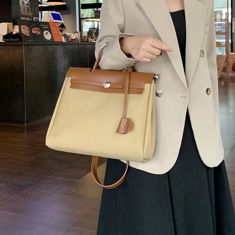 Versatile Fashionable Handbag 2026 New Style Premium Feel Single Shoulder Slant Cross Tote Bag Casual Commuting Bag