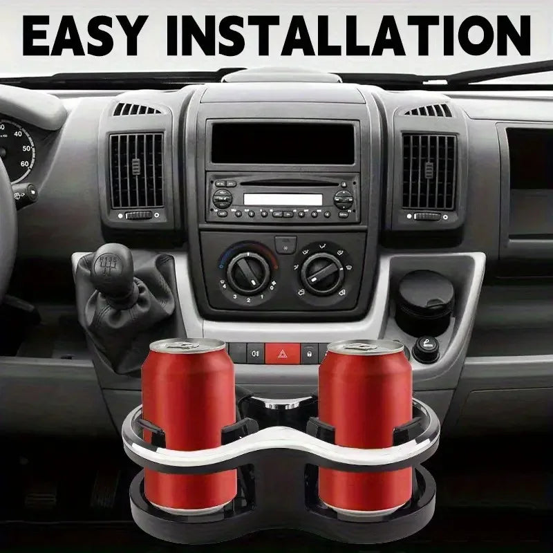 RV Drink Cup Holder Water Bottles Rack Car Interior Storage Accessories for Peugeot Boxer Fiat Ducato Citroen Relay 2006 2023