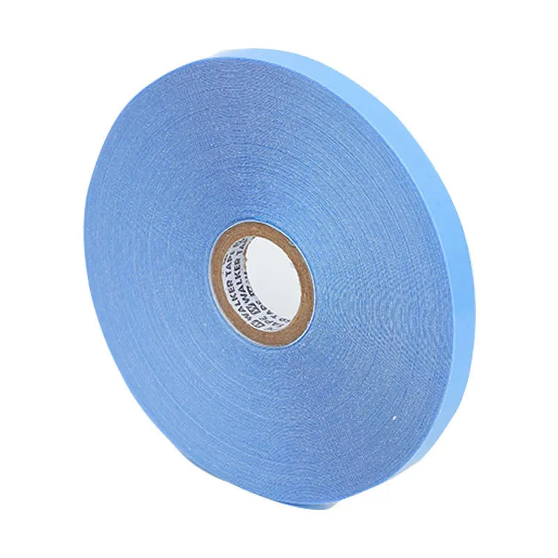 0.8cm 36yards Blue Wig Tape Lace Front Double Side Adhesive Hair System Tape Roll for Wig Toupee Hair Extensions