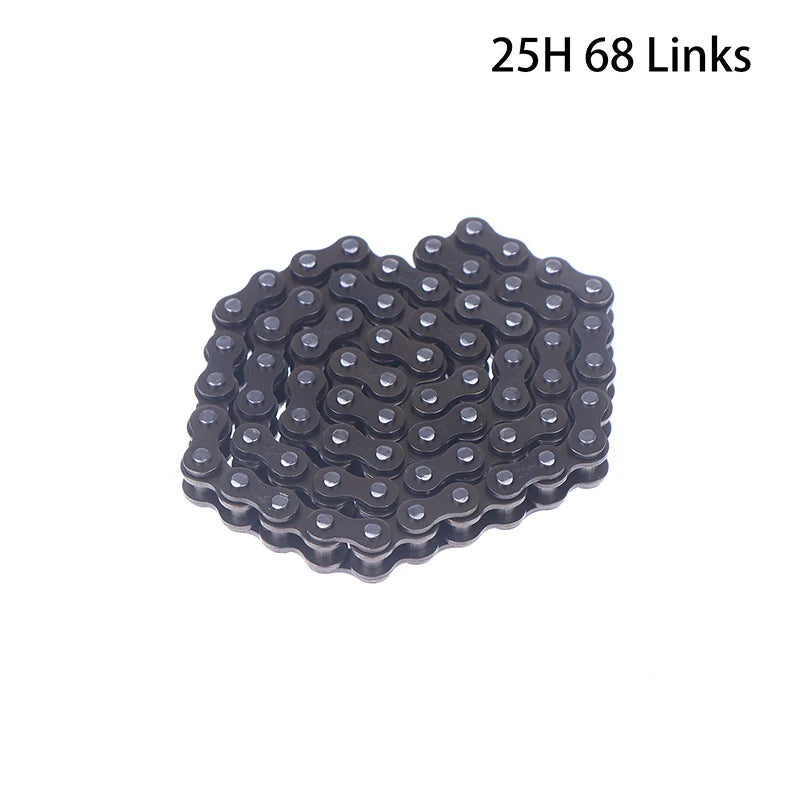 25H Chain With Spare Master Link 49CC 2 Stroke Engine ATV Quad Go Kart Dirt Pocket Mini Motor Bike Section 62/68/132/136/138/158