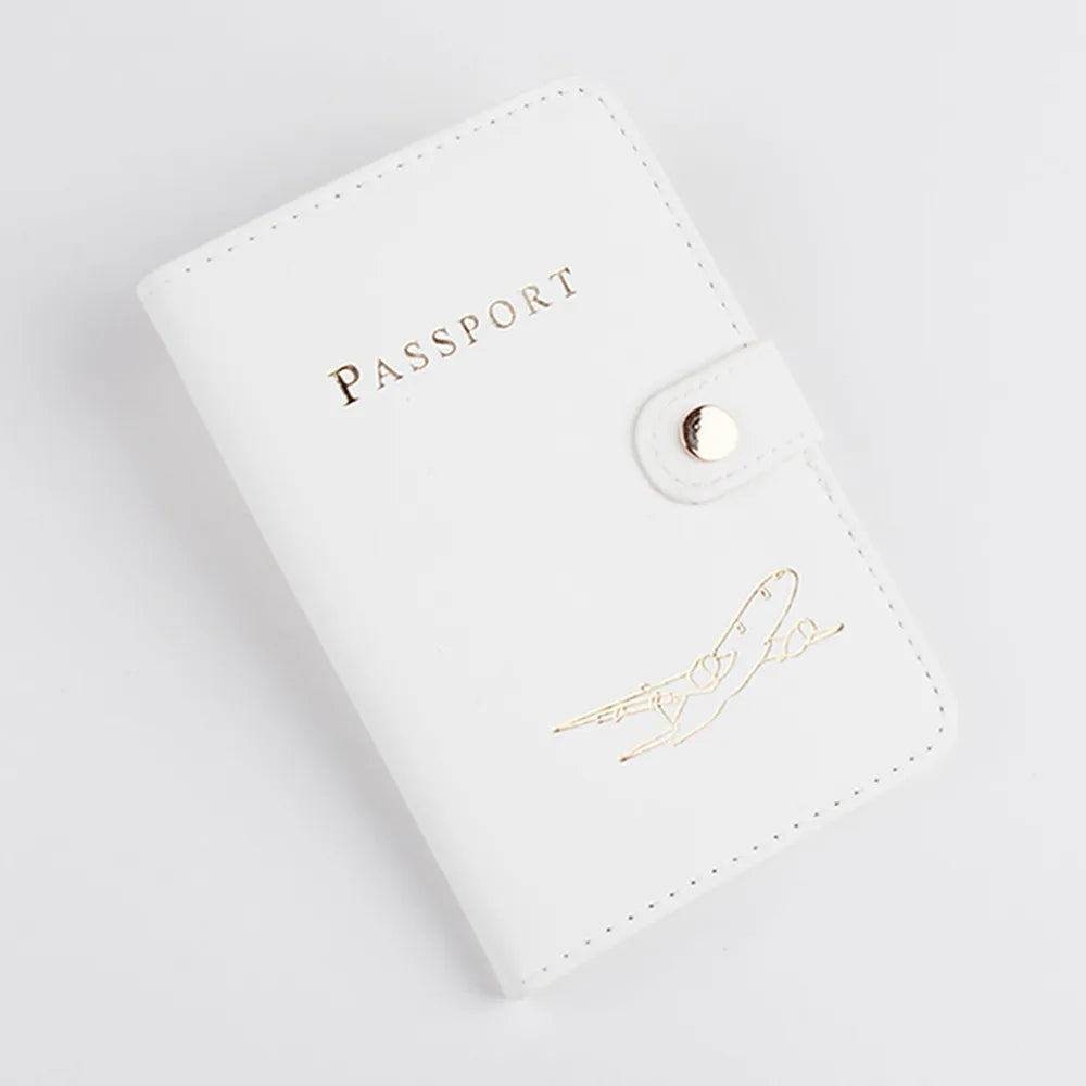 Passport Cover Case Passport Holder Wallet Card Holder Hot Stamping Fashion Travel Accessories