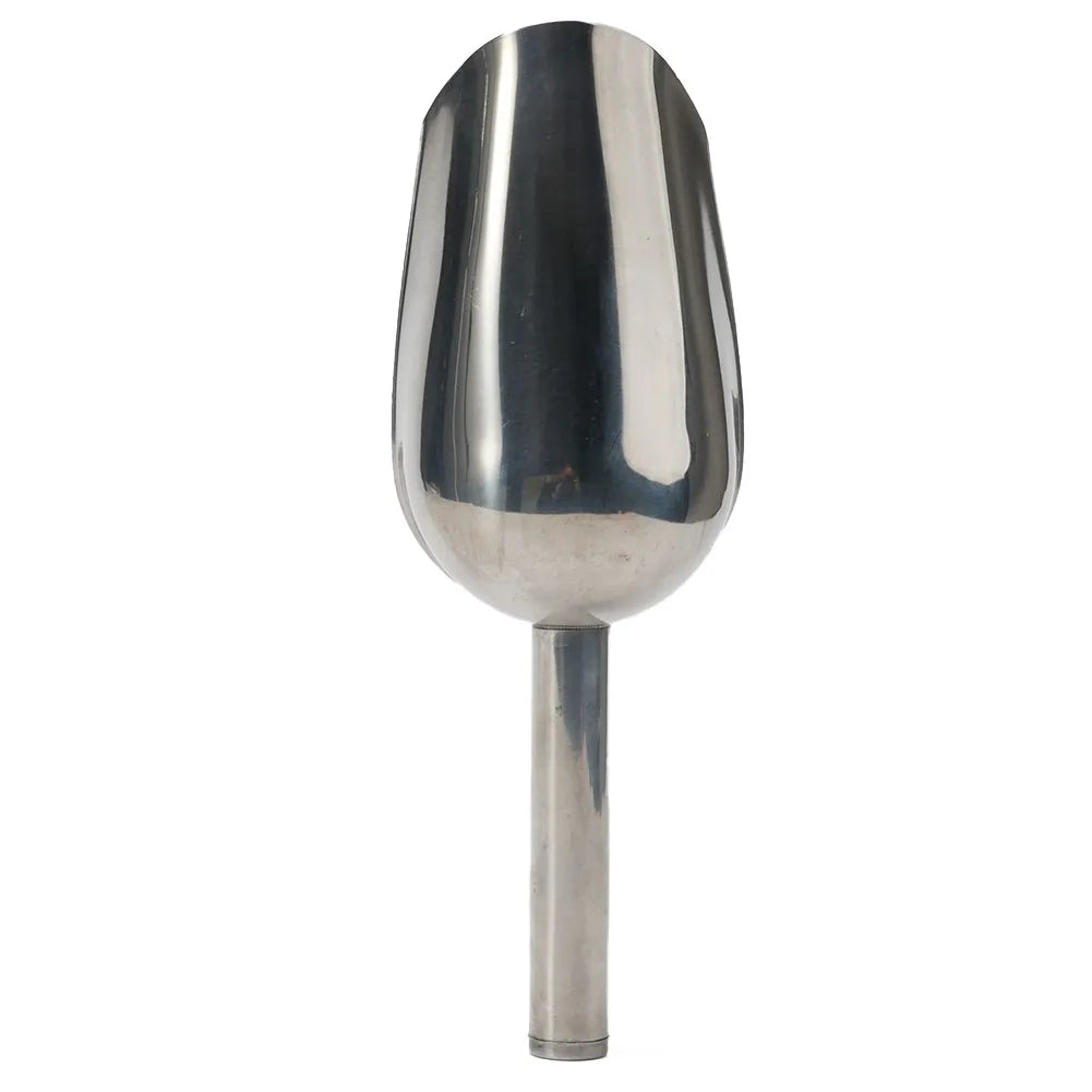 8/9/10/11inch Stainless Steel Ice Scoop Party Bar Buffet Kitchen Sugar Flour Dry Goods Shovel Ice Cube Spoon Kitchen Accessories