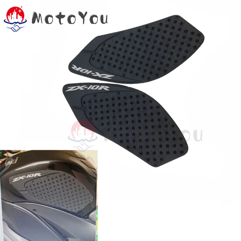 For Kawasaki ZX10R 2008 2009 2010 ZX 10R ZX-10R Protector Motorcycle Anti slip Tank Pad Sticker Gas 3M Decal