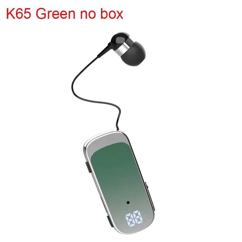 K65 PK K55 F920 Pro Lavalier Business Bluetooth 5.2 Headphone 20H Music LED Digital Display Noice Cancelling Wireless Earphones