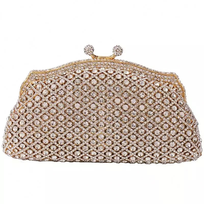 Factory Supply Hot Crystal Diamond Purse Ladies