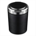 Universal Auto Ashtray Sealed Lid LED Lamp Aluminum Alloy Smokeless Anti Odor Ash Cup Washable Detachable Car Interior Accessory