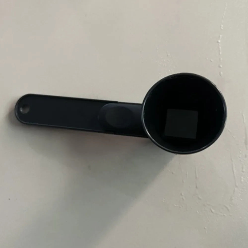 Creative Flling Coffee Scoop Funnel Plastic Reusable Sliding Scoop Funnel 2 in 1 Sliding Design Measuring Spoon Kitchen Gadgets