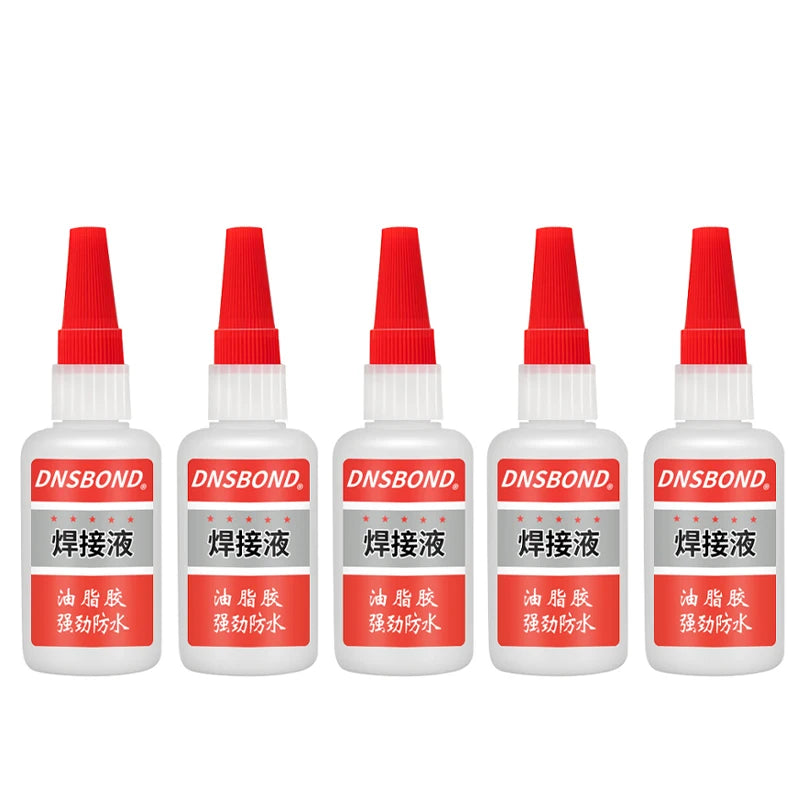 10 Sec Super Oily Glue Strong Bond for Shoes/Glass/Metal/Wood/Plastic Ceramic Quick Dry Industrial Strength Instant Adhesive