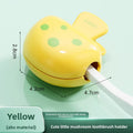 New Mushroom Toothbrush Holder Travel Toothbrush Case Dustproof  Outdoor Storage Box Toothbrush Head Cover Home