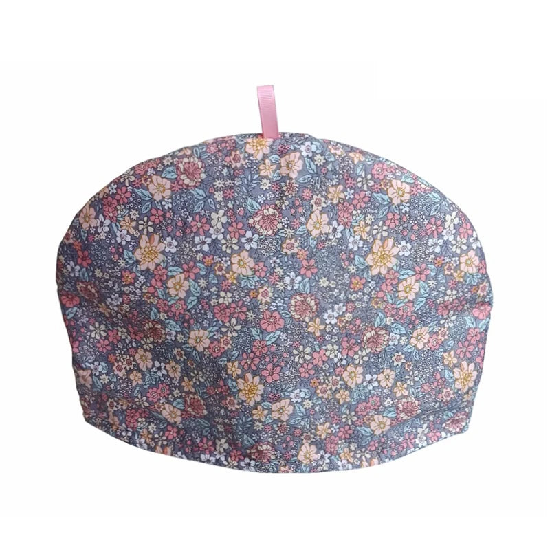 Househeld Teapot Keep Warm Cover Fabric Art Fragment Flower Cotton Dust Cover Anti-scald Cup Kettle Thermal Insulation Cover