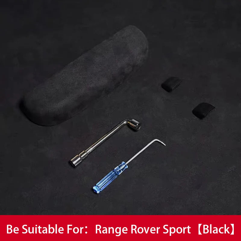 Car Trim For Land Rover Discovery Range Rover Velar Glasses Holder Sunglasses Storage Box Case Replacement Parts Accessories