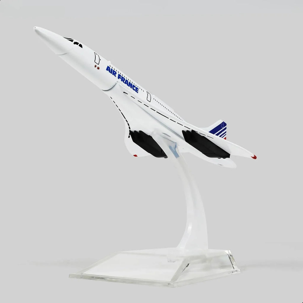 1/400 Scale France British American Concorde Airplane Model Toy 16cm Mini Airplane Model For Collection or Children's toy gifts