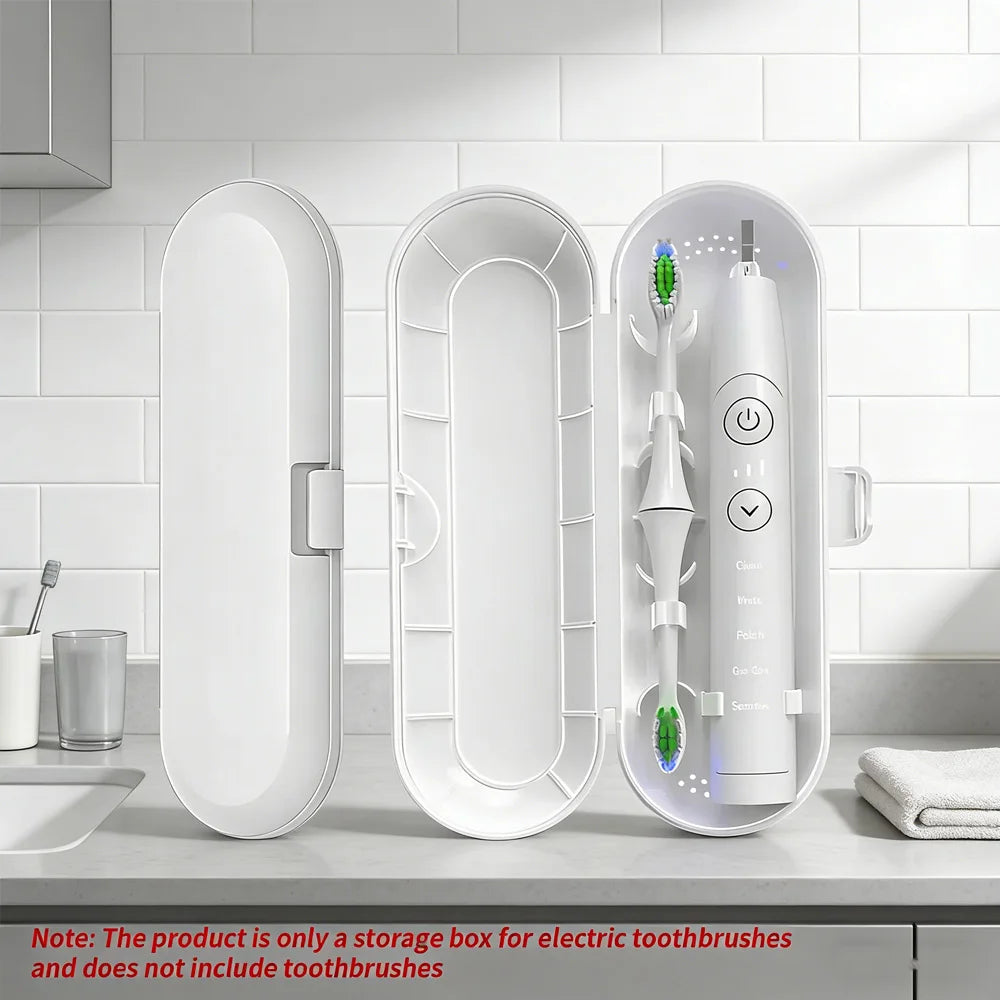 Universal Electric Toothbrush Case Portable Travel Storage Box for Outdoor Trip