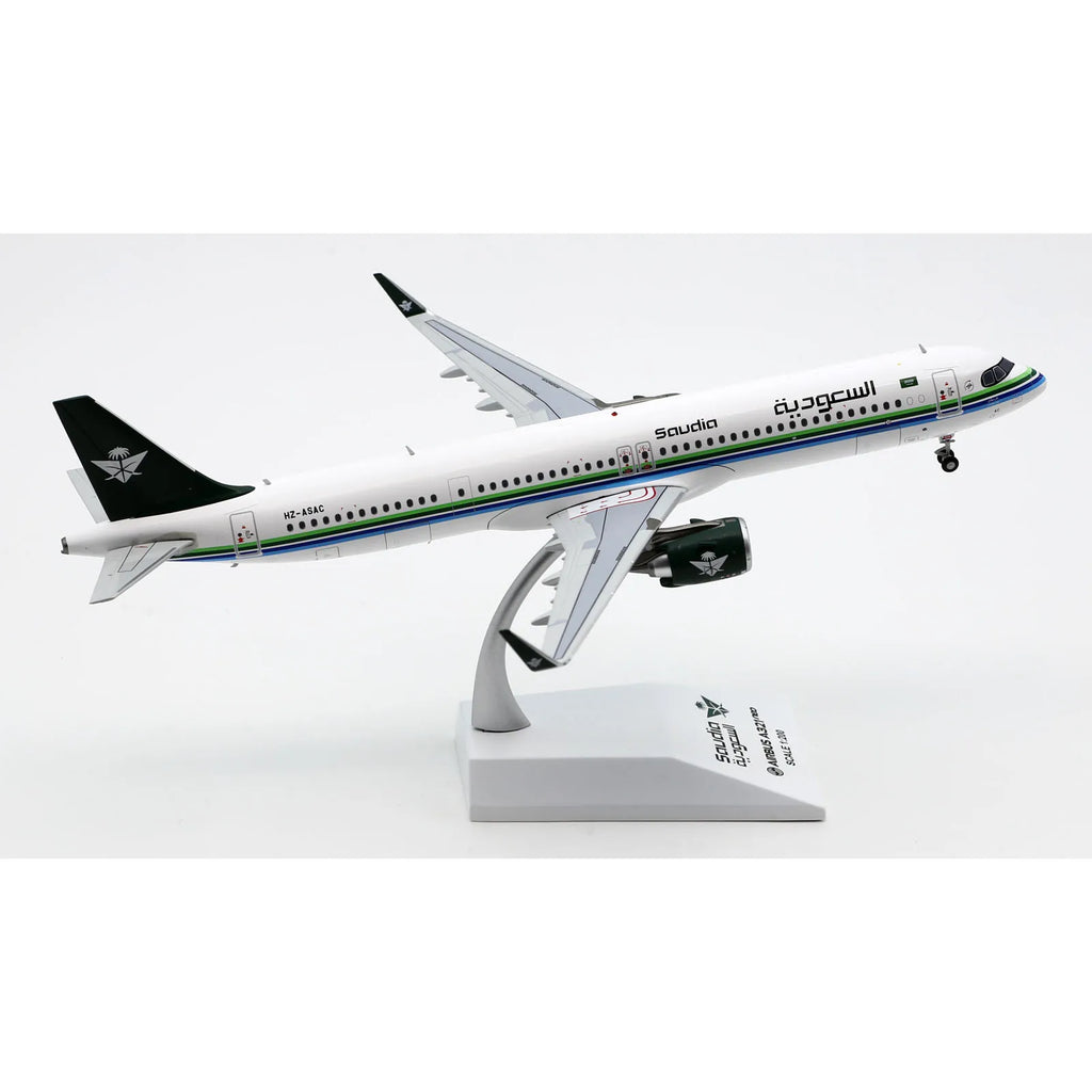 XX20436 Alloy Collectible Plane Gift JC Wings 1:200 Saudi Arabian Airlines "Skyteam" Airbus A321 Diecast Aircraft Model HZ-ASAC