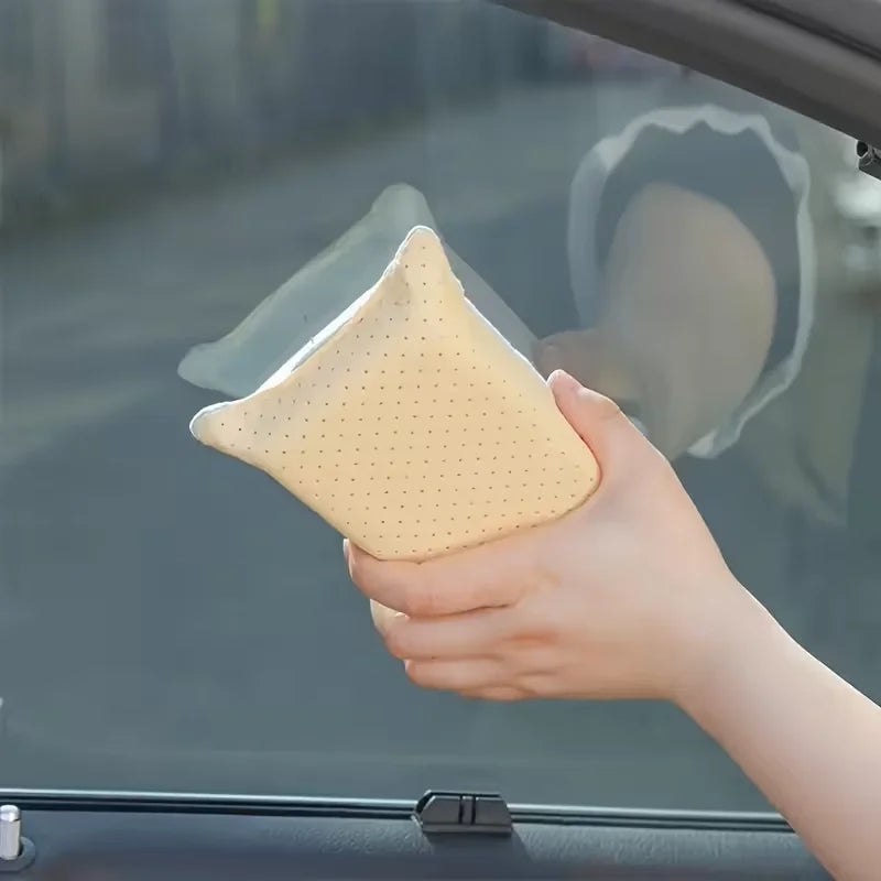 Super absorbent anti fog sponge, suitable for cars, mirrors, glass, etc., indoor and outdoor universal cleaning tools