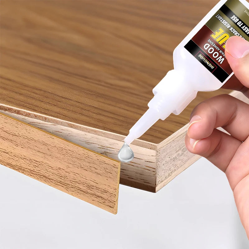 Special Strong Woodworking Glue for Edge Banding – Nail-Free Quick-Drying Glue, Strong and Durable Without Falling Off, Suitable for Furniture Edge Strips, Door Frames, Cabinets, Tables and Chairs, Baseboards and Solid Wood