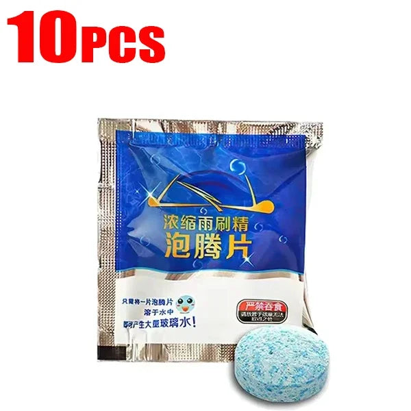Solid Car Windshield Cleaner Effervescent Tablets Windscreen Window Glass Dust Wiper Car Cleaning Tool Car Accessories