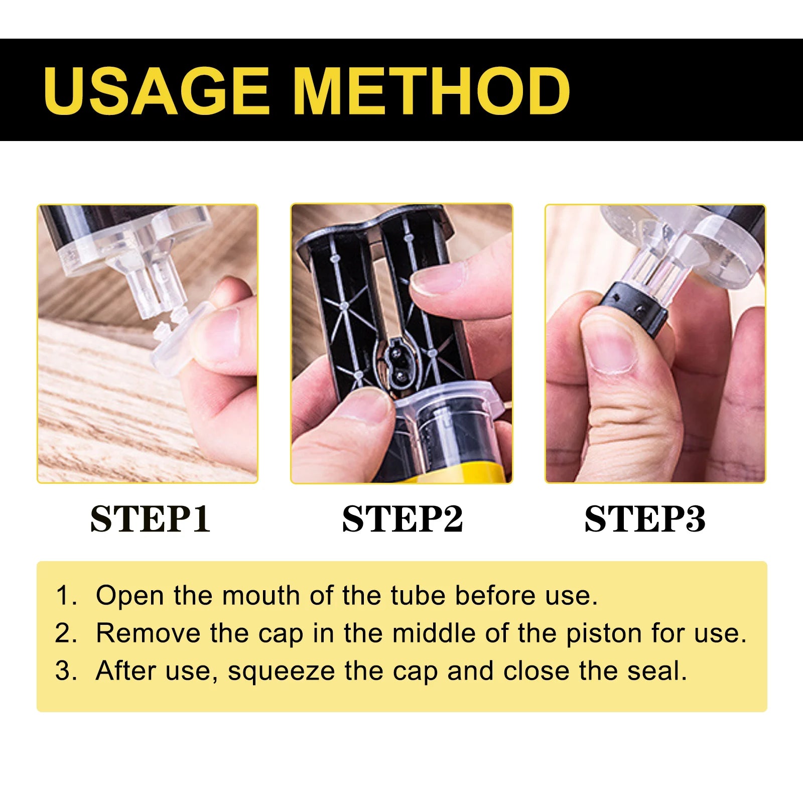 25ML Epoxy Resin AB Casting Adhesive High Temp Resistance Waterproof Super Strong Bond Repair Cracked Multipurpose Glue for Home