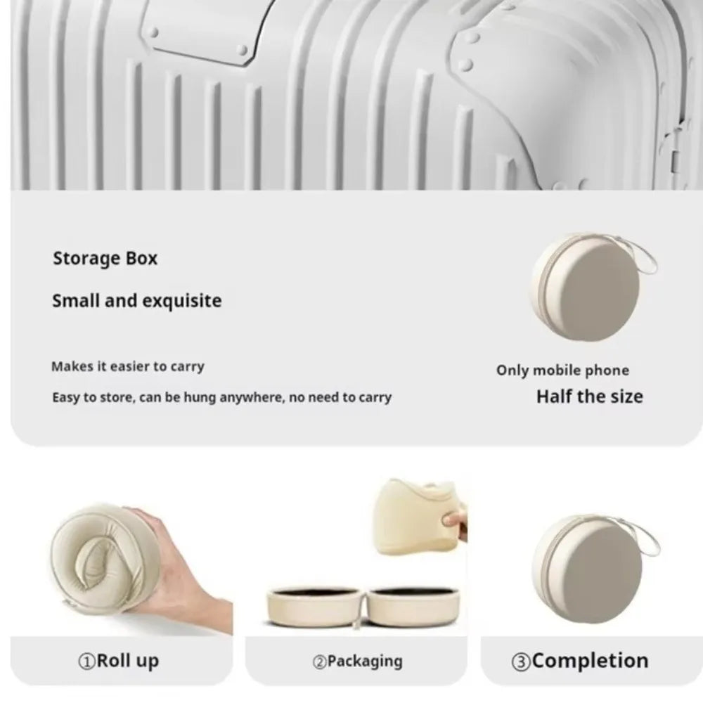 Slow Rebound U-Shaped Neck Pillow Neck Support Memory Foam Memory Foam Pillow Adjustable Washable Sleep Nap Pillows Noon Break