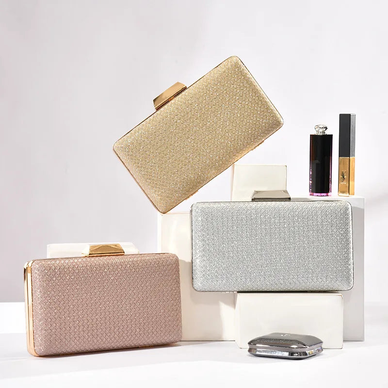 New dinner bag, diamond-encrusted hand-held banquet women's bag, socialite high-end party bag, women's fashion bag