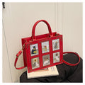 Vintage and Luxury Designer Bag Popular Fashionable Tote Bag Large Capacity with Delicate Embroidery Cat Printing Bag for Women