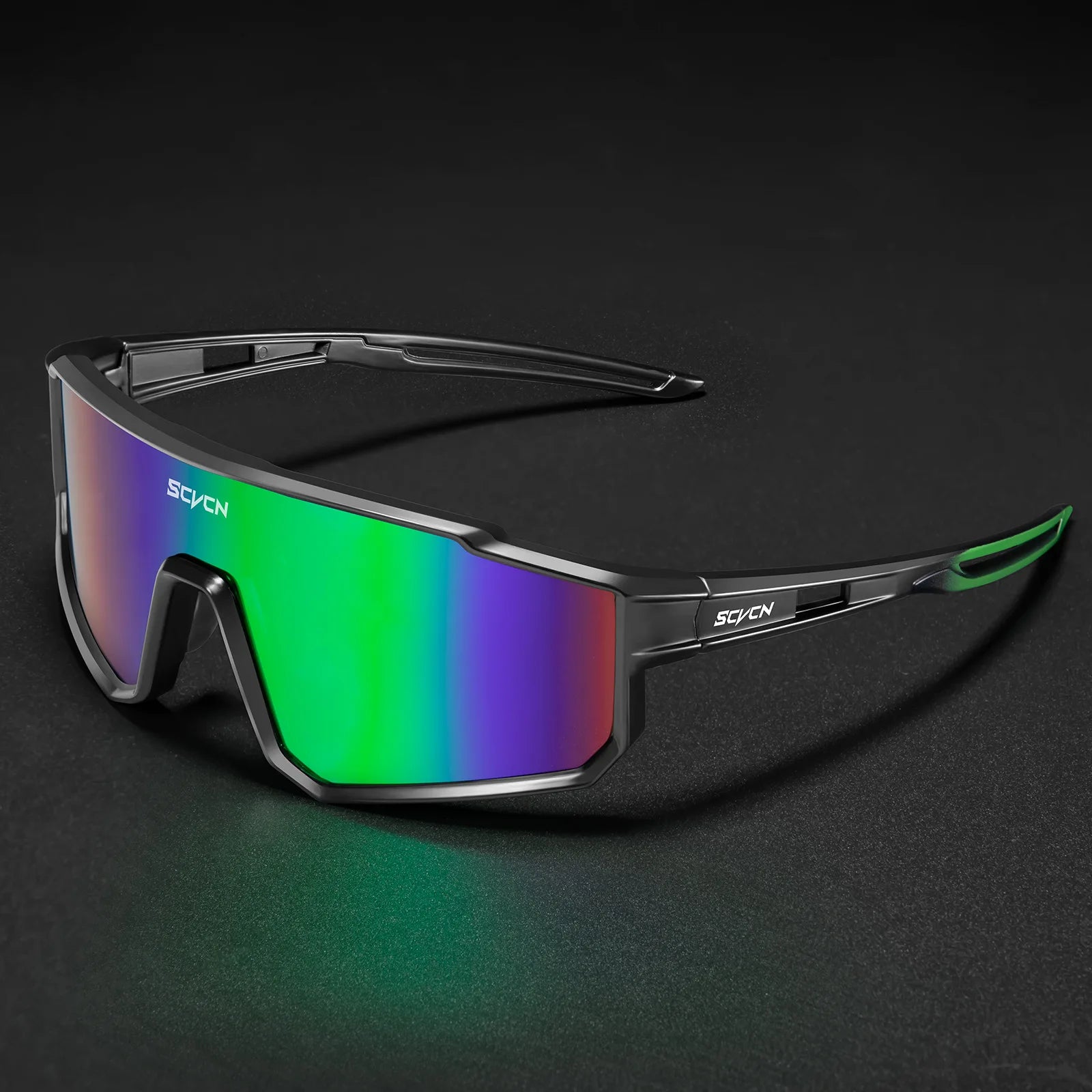 SCVCN Shock Resistant Sports Goggles Wind Sand Barrier Unisex Biking Running Sun Glasses UV Filter Eyewear